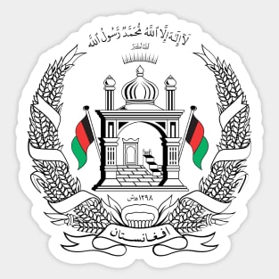 Islamic Republic of Afghanistan Sticker